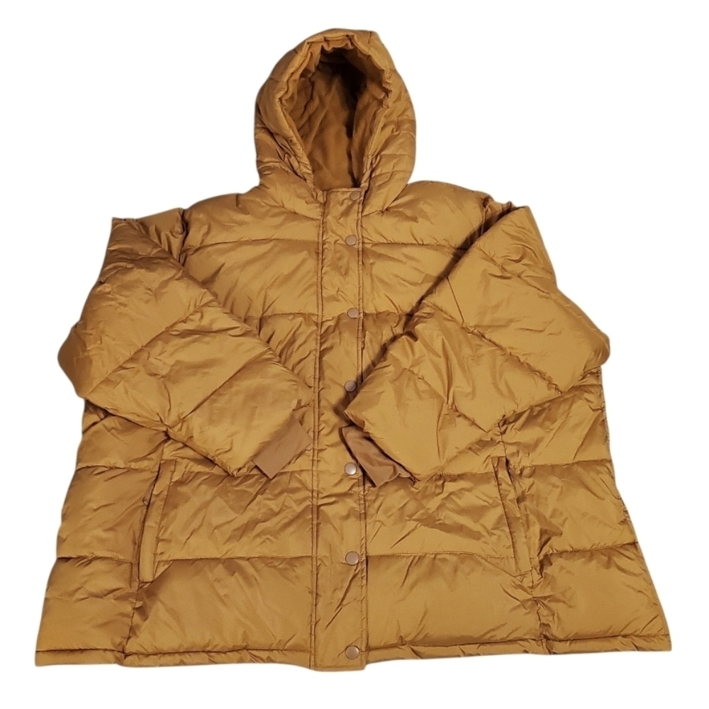 New Amazon Essentials Women's Hooded Winter Puffer Jacket Coat 5X